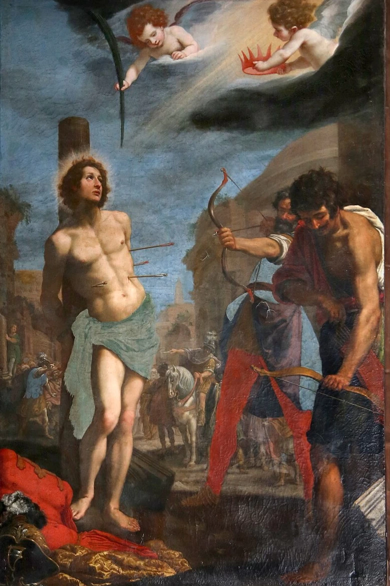 Martirio di san Sebastiano - Santuario di Santa Maria dell'Impruneta
